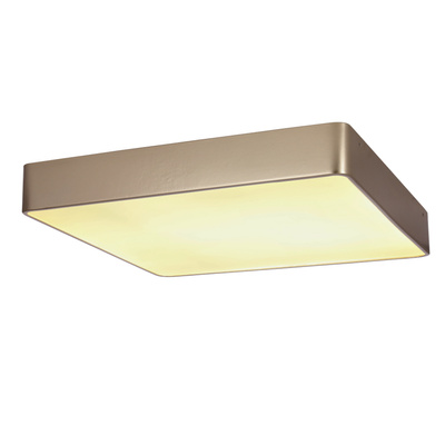 LED ceiling light QUATTRO golden pearl square with glass shade modern ceiling lamp for hallway and bathroom