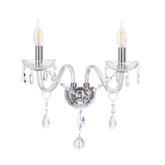 Applique murale double or avec cristaux Maria Teresa Candellux 22-94592