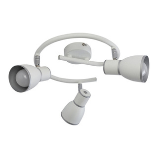 Plafonnier spirale blanc/chrome 3xE14 Fido 98-63380