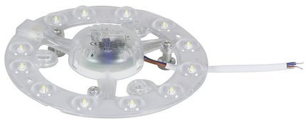 Panneau LED 12W 4000K 13cm rosace blanc neutre pour plafond Merc01 2170425