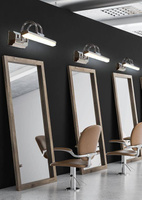 Applique salle de bain chrome LED 7W 40cm réglable Gizel Candellux 21-73396
