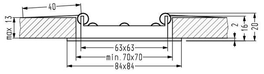 Plafonnier Candellux 2263717 Sp-07 Ip20 Led