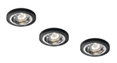 Set de trei Candellux Ss-15 Black Fara Becuri