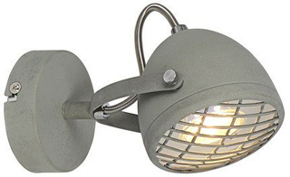 Wall lamp sconce 1X50W GU10 concrete gray PENT 91-67999