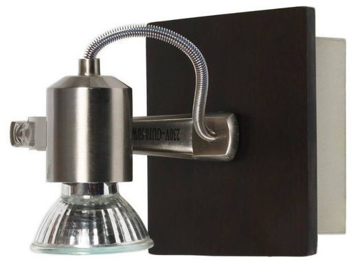 Aplică Candellux 91-01040 Aplică Dukat 1X50W GU10 lemn