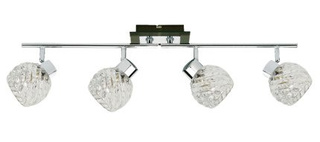 Plafonnier Candellux 94-04611 bande Vega 4X40W G9