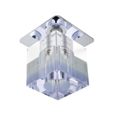 Plafonnier chrome cristal violet bande G4 20W SK-18 Candellux 2280144