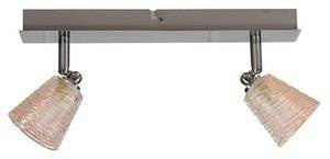Ceiling lamp Candellux 92-02788 Murano strip 2X40W G9 chrome 