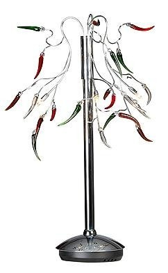 Lampe de table décorative chrome 3 Parique 43-04409