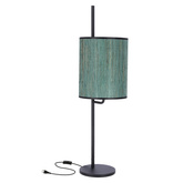 Lampe de table Bendi noir Abat-jour vert 41-25289