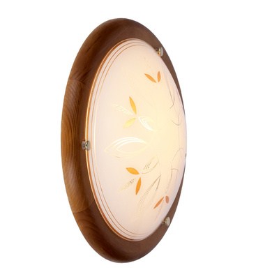 Ceiling lamp plafond 30 1X60W E27 oak RUSTICA 13-05014