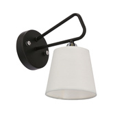 Morley Ledea 50401090 modern black/white metal wall lamp 