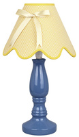 Lampa de masa albastra si galbena Lola 41-63472