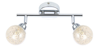 Applique bande 2X4W LED G9 chrome KALEIDOSCOPE 92-61560