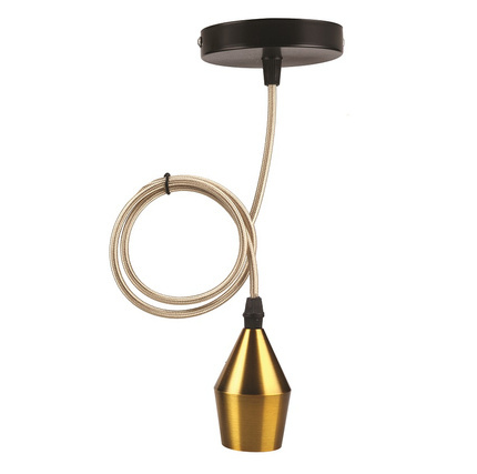 Sangle en métal doré E27 100cm 31-05519