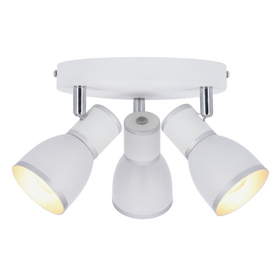 Plafonnier candellux fido 98-63397 plafond e14 blanc + chrome