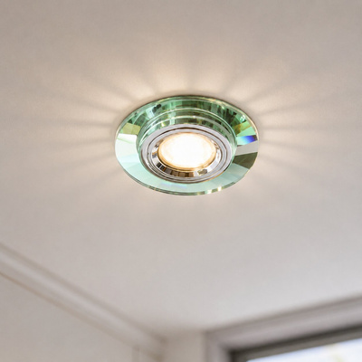 SS-10 2230422 plafonnier fixe chrome/vert
