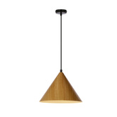 DUNCA HANGING LAMP 25CM E27 LIGHT OAK LIGHT LAMPSHADE