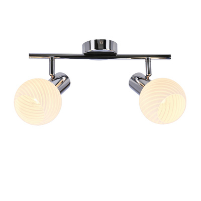 Lampă de perete Candellux Turno 92-94202, bandă cromată E14