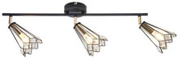 Deckenleuchte schwarzer Spot 3xGU10 54cm Colly 93-01634