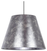Plafonnier suspendu 1X60W E27 argent PLATINO 31-38326