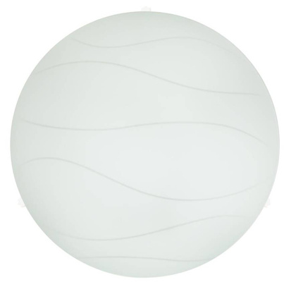 Plafoniera Candellux Flap 13-55217 Suport pentru plafoniera Alb 1X60 W E27