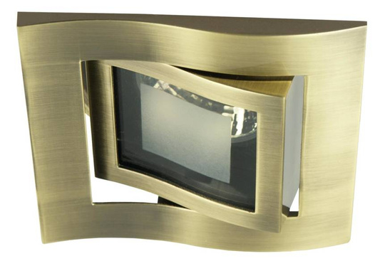 PLAFONNIER CANDELLUX UO-17 GAB MR16 OR PAT. PLAFOND. SE DÉLECTER. MOULAGE CARRÉ