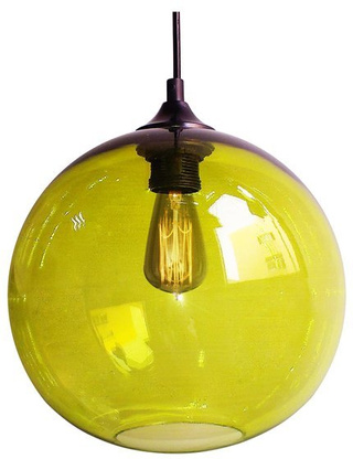 Deckenleuchte Glaskugel grün Edison Candellux 31-29546-Z