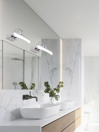 Applique applique 7W LED chrome GLORY 20-32621