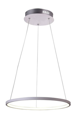 Suspension anneau LED blanche ronde 18W 4000K Lune Candellux 31-64639