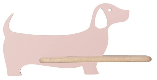 Wandleuchte LED Regal rosa Hund Dog 21-00989