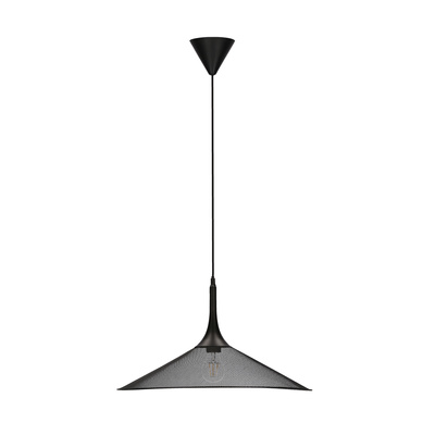 Lampe suspendue noire 50cm Kiruna L Ledea 50101203