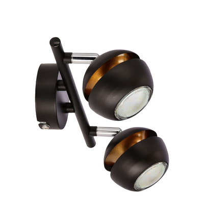 Boni Streifen 2x3w gu10 LED schwarz