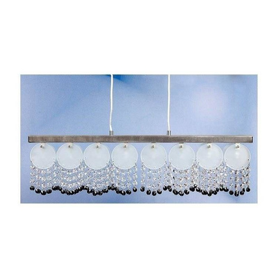 Plafonnier 38-02825 Luxor 8*10W G4 nickel mat