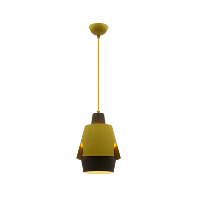 Lampa suspendata galben/gri E27 Falun Ledea 50101149