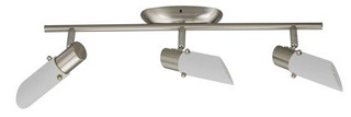 Lampa sufitowa Trendi listwa regulowana 3-punktowa do salonu metalowa