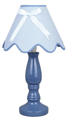 Lampa de masa noptiera albastra Lola 41-04710
