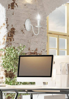 Wandleuchte 1X40W E14 Creme BELLAGIO 21-96480