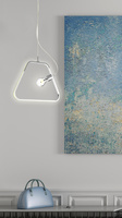 PLAFANIERA SUSTANTA CANDELLUX APETI IKARIA E27 LED+12W LED CROM 4000K