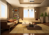 Lampa suspendata neagra + lemn 3x60W Izzy 33-78063