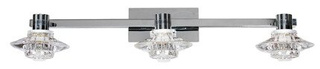 Ceiling lamp CANDELLUX 93-01859 L&H RASTEK STRIP 3x40W G9 CHROME