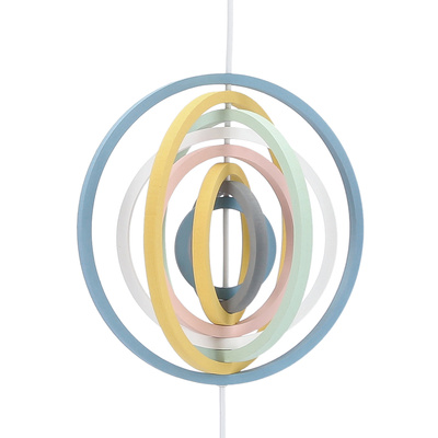 HOOPS 8 HANGING LAMP 1X20W E27 IQ KIDS MIX COLOR