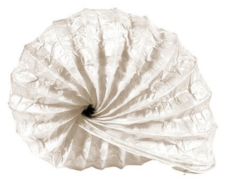 Nachttischlampe aus Papier, weiß, 40 W, Schnecke, Candellux 41-89864