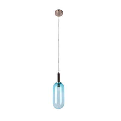 Suspension en verre bleu LED 6W Fiuggi Ledea 50133213
