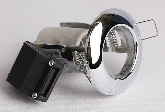 Plafonnier rond chromé OZS-01 2267003