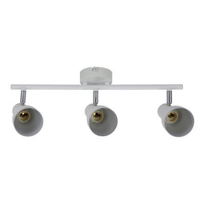 Applique bande 3X40W E14 blanc/chrome 93-63403