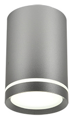 Deckenröhrenlampe Silber 10cm 1xGU10 2277158