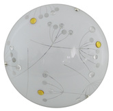 FLOKI PLAFONNIER PLAFON 30 1X60W E27 AMBRE