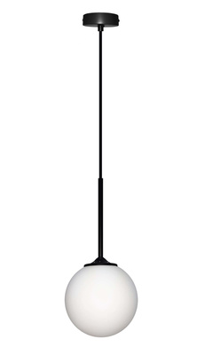 LAMPĂ GLASGOW ȘI LEDEA 50101282 E27 40W METAL, STICL NEGRU