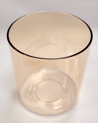 Abat-jour en verre ambré E14 pour la lampe Canabera 71-98361